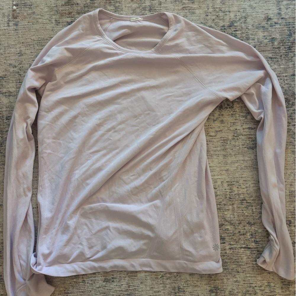 Athleta athletic pink long sleeve